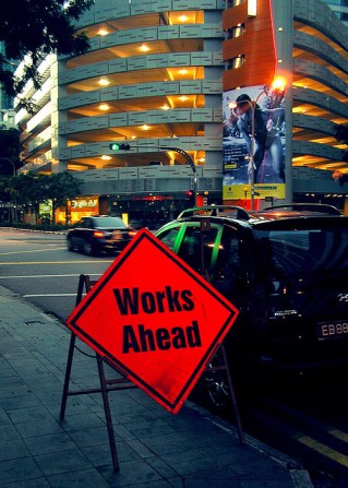 Work Ahead by Riza Nugraha